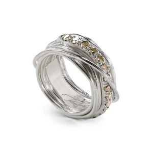 Filodellavita Prezioso 13 fili in Argento 925 e Diamanti Brown | Rubinia Gioielli Discount
