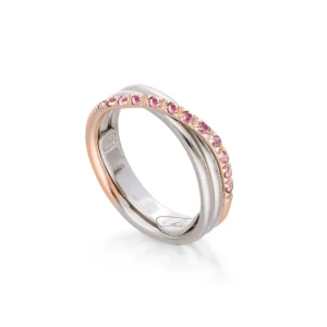 Filodellavita Prezioso 3 Fili e Zaffiri rosa | Rubinia Gioielli Best