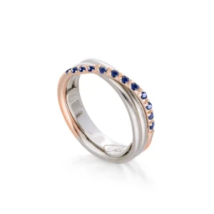 Filodellavita Prezioso 3 Fili e Zaffiri blu | Rubinia Gioielli Clearance
