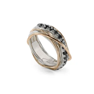 Filodellavita Prezioso 7 Fili e Diamanti Neri | Rubinia Gioielli Discount