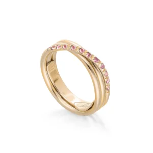 Filodellavita Prezioso 3 Fili e Zaffiri rosa | Rubinia Gioielli Best