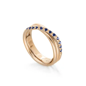 Filodellavita Prezioso 3 Fili e Zaffiri blu | Rubinia Gioielli Clearance