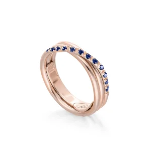 Filodellavita Prezioso 3 Fili e Zaffiri blu | Rubinia Gioielli Clearance