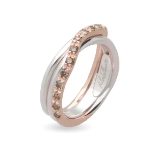 Filodellavita Prezioso e Diamanti Brown da 0.37ct | Rubinia Gioielli New