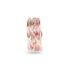 Filodellavita Ten 10 fili in Oro Bianco o Oro Rosa 18kt, Diamanti Brown e Rubini | Rubinia Gioielli Best