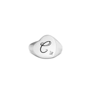 Mignolo cuore obliquo in Argento 925 | Rubinia Gioielli Online