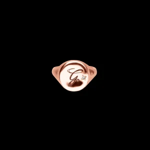 Mignolo tondo irregolare in Oro Rosa 9kt | Rubinia Gioielli Best