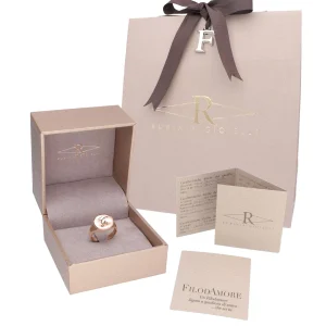 Mignolo tondo irregolare in Oro Rosa 9kt | Rubinia Gioielli Best