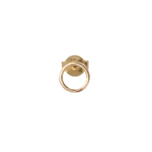 Mono Orecchino Filodamore in Oro Giallo 9kt Cerchio piccolo | Rubinia Gioielli Clearance