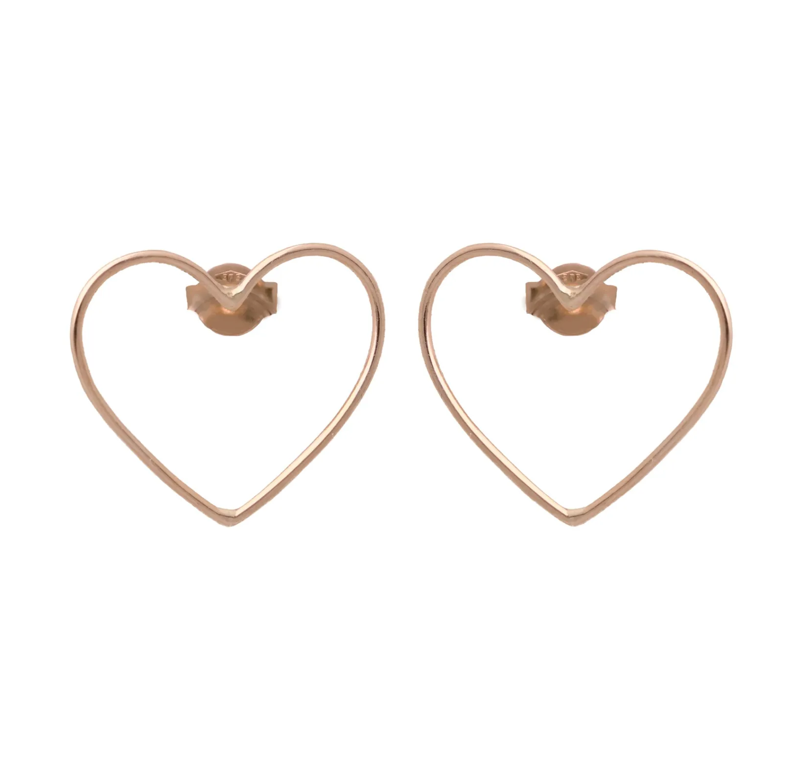 oercchini_filodamore_cuor_0.webp Oercchini Filodamore Cuore in Oro Rosa 9kt | Rubinia Gioielli Sale