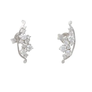 Orecchini Filodellavita Ten in Oro Bianco / Oro Rosa 9kt e Diamanti Bianchi | Rubinia Gioielli Hot