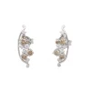 Orecchini Filodellavita Ten in Oro Bianco / Oro Rosa 9kt e Diamanti Bianchi e Brown | Rubinia Gioielli Outlet