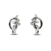 Orecchino Nodi d'Amore in Argento 925 | Rubinia Gioielli Hot