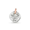 gillo 18 mm in Argento 925 con maglia in Oro Rosa 9 kt | Rubinia Gioielli Sale