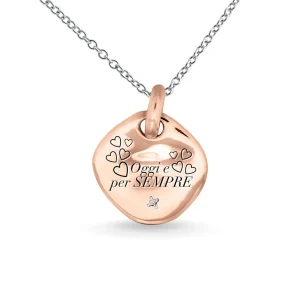 gillo 18 mm in Oro Rosa 9 kt | Rubinia Gioielli Online