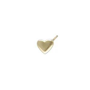 Sigillo Cuore 10mm in Oro Rosa o Oro Giallo 9kt | Rubinia Gioielli Fashion
