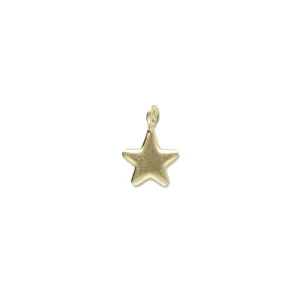 Sigillo Stella 10mm in Oro Rosa o Oro Giallo 9kt | Rubinia Gioielli Sale