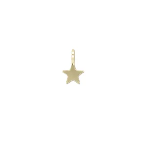 Sigillo Stella 5mm in Oro Rosa o Oro Giallo 9kt | Rubinia Gioielli Hot