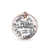 Sigillo Storia da 25mm in Argento 925 e Oro Rosa 9kt inciso a mano | Rubinia Gioielli Clearance