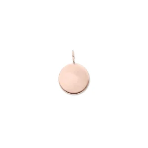Sigillo Tondo 10mm in Oro Rosa o Giallo 9kt | Rubinia Gioielli Outlet